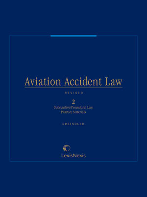 cover image of Aviation Accident Law